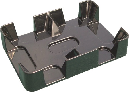 Card Tray: Swivel, Plastic, Black main image